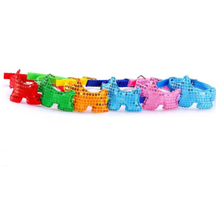 6 Pack Pet Hippo Collar Random Color Delivery (Size (L * W ): 1.0 * 30)