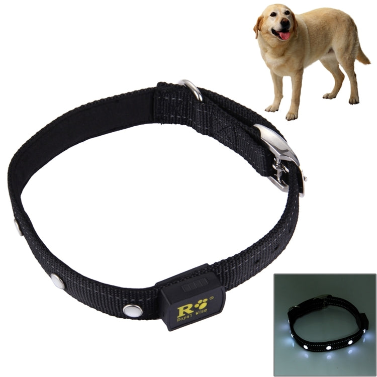 Adjustable LED Light Collar for Dogs(Black)