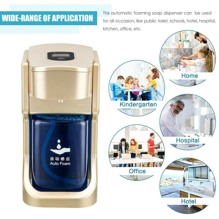 Goddard Non-contact Auto-sensing Intelligent Hand Sanitizer Drip Liquid Soap Dispenser with LED Display, Battery Type