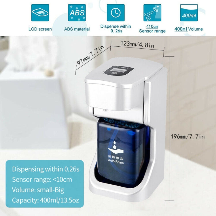 Goddard Non-contact Auto-sensing Intelligent Hand Sanitizer Drip Liquid Soap Dispenser with LED Display, Battery Type