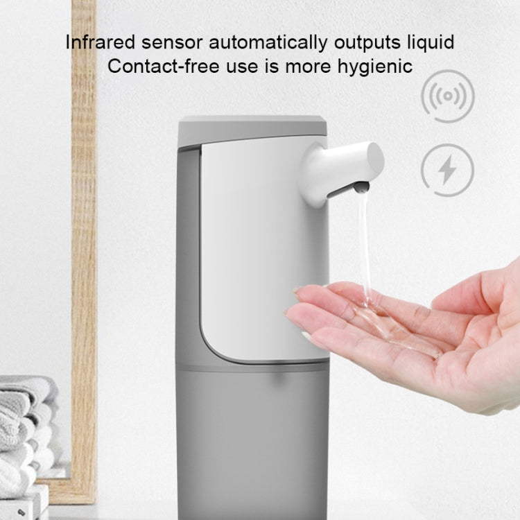 Smart Induction USB Rechargeable Foam Hand Washer Automatic Foam Soap Dispenser, Capacity: 450ml, Foam Version(Grey)