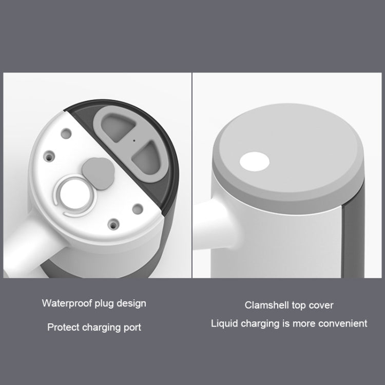 Smart Induction USB Rechargeable Foam Hand Washer Automatic Foam Soap Dispenser, Capacity: 450ml, Foam Version(Grey)