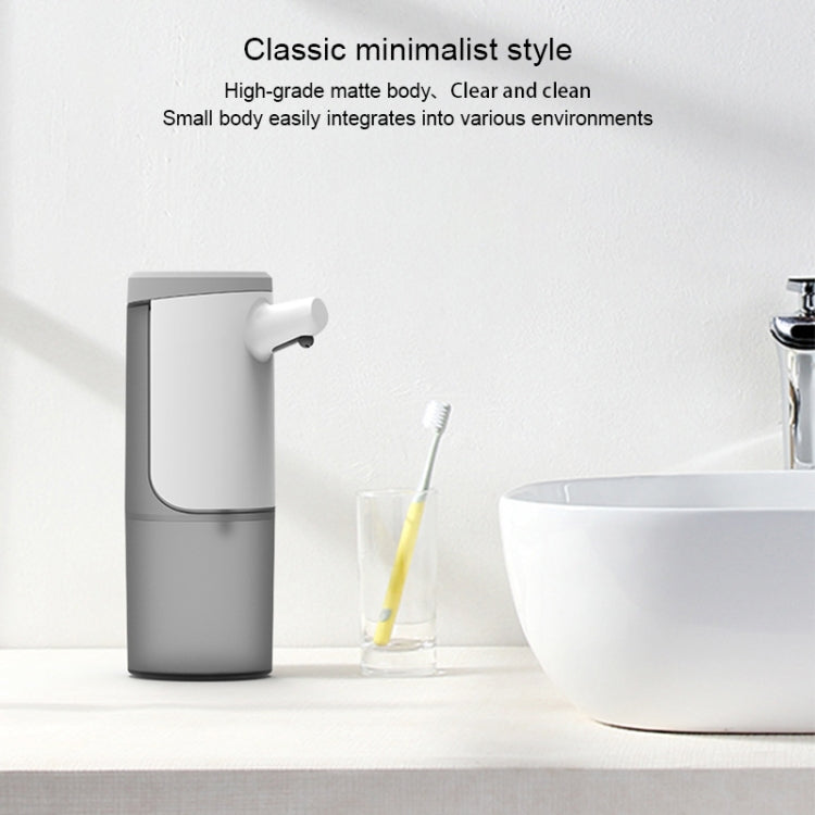 Smart Induction USB Rechargeable Foam Hand Washer Automatic Foam Soap Dispenser, Capacity: 450ml, Foam Version(Grey)