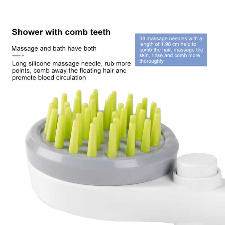 Pet Shower Nozzle Massage Shower, with Hose Universal Joint