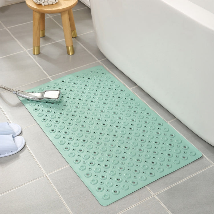 PVC Odorless Tasteless Non-Slip Bathroom Rug Bath Inserts Shower Mat Carpet with TPR Sucker Bug, Regular Size: 40cm x 70cm