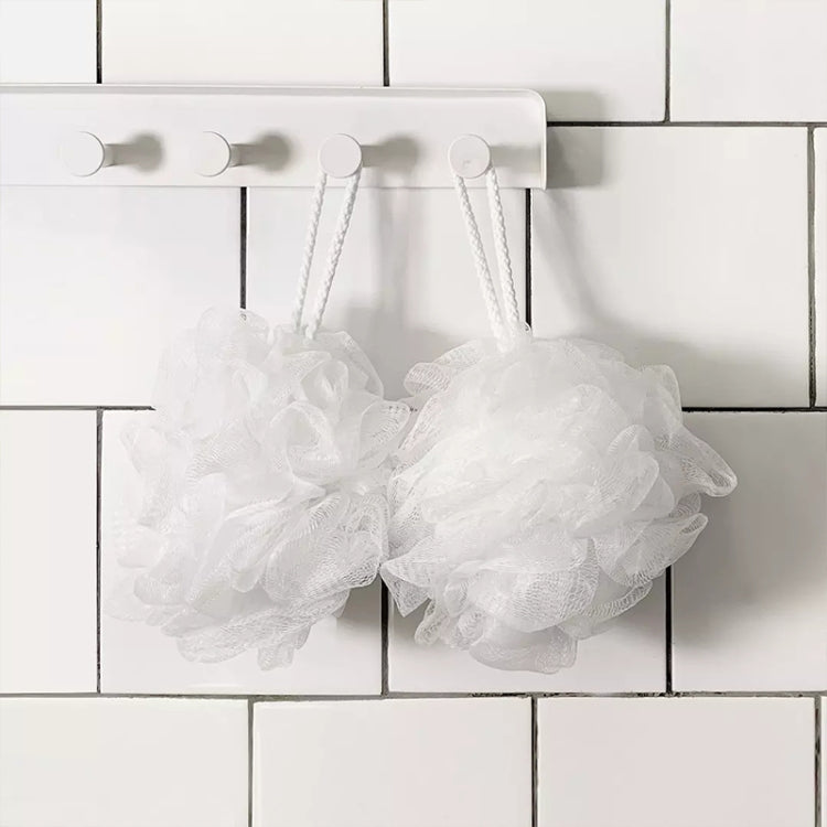 Original Xiaomi Youpin 2 PCS Qualitell Bubble Body Cleaning PE Bath Balls(White)