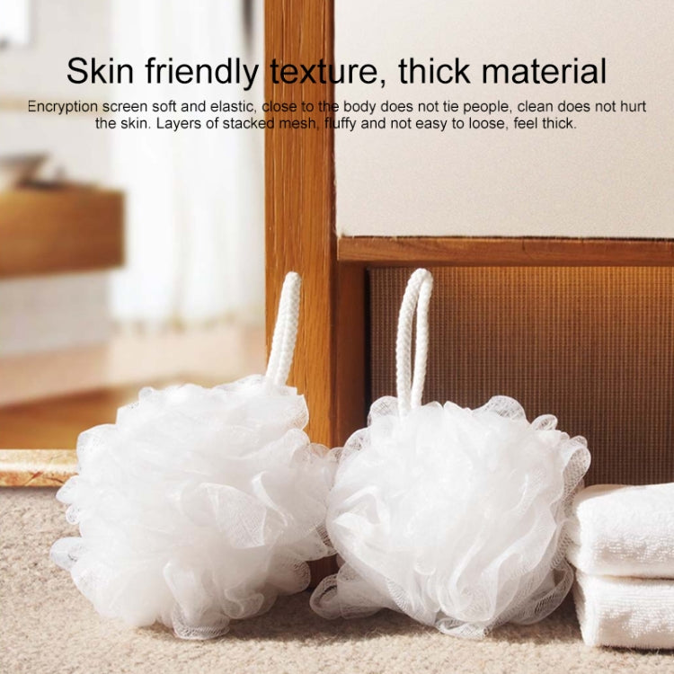Original Xiaomi Youpin 2 PCS Qualitell Bubble Body Cleaning PE Bath Balls(White)