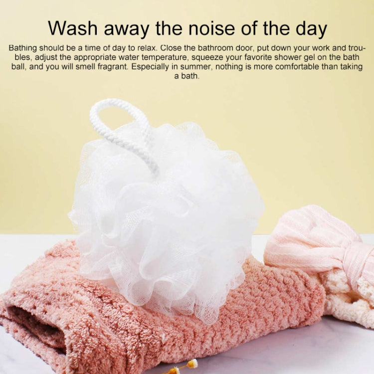 Original Xiaomi Youpin 2 PCS Qualitell Bubble Body Cleaning PE Bath Balls(White)