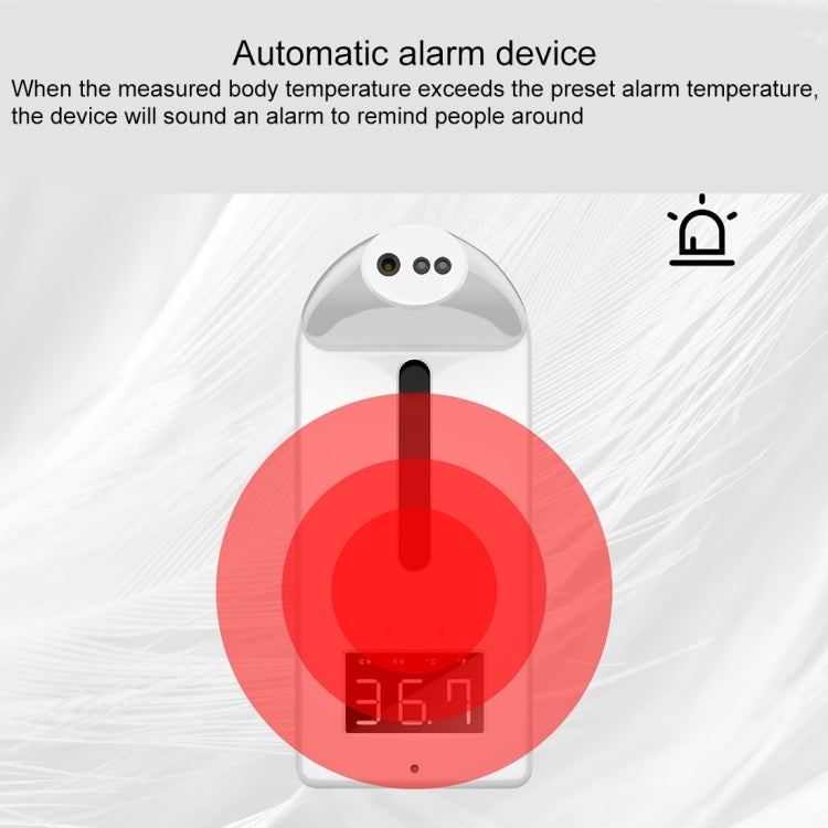 K10 Pro Handsfree Non-contact Infrared Thermometer Disinfection Integrated Machine, Capacity: 1000ml