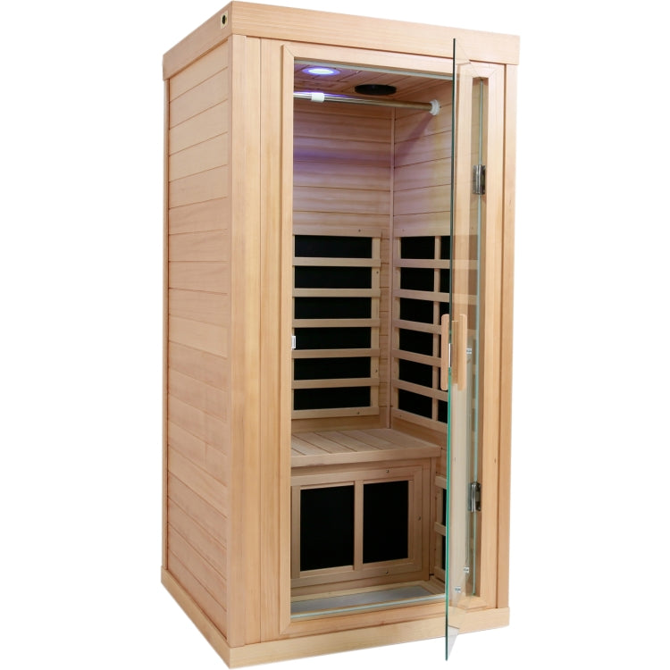 [US Warehouse] Household Mini Whole Body Dehumidified Detoxified Fumigated Infrared Sauna Bath Box Room