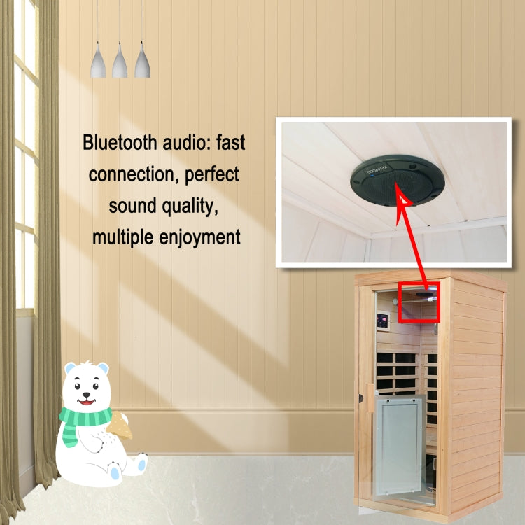 [US Warehouse] Household Mini Whole Body Dehumidified Detoxified Fumigated Infrared Sauna Bath Box Room