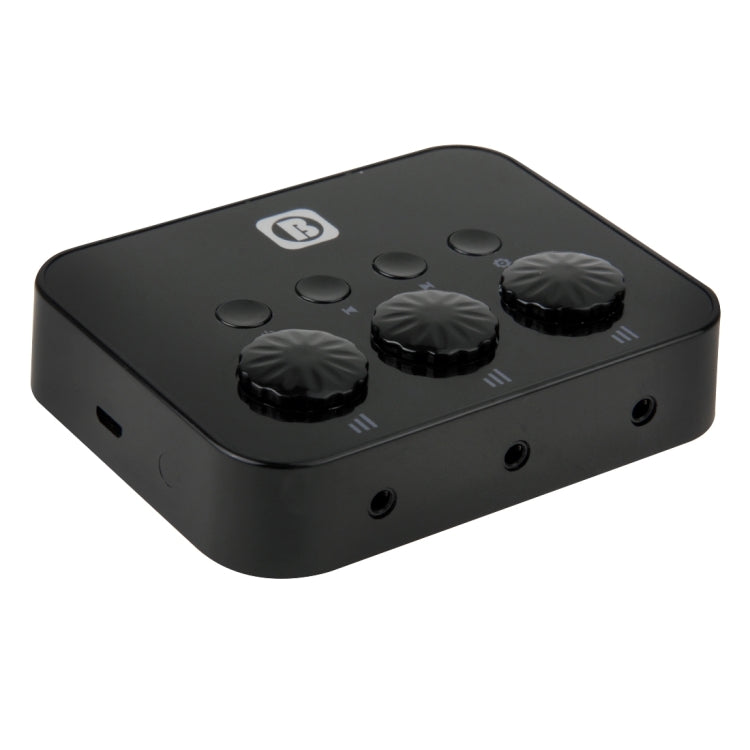 3.5mm 1 to 3 Bluetooth 4.0 Receiver Adapter Audio Sharing Device, For iPhone, Samsung, HTC, Sony, Google, Huawei, Xiaomi and other Smartphones(Black)
