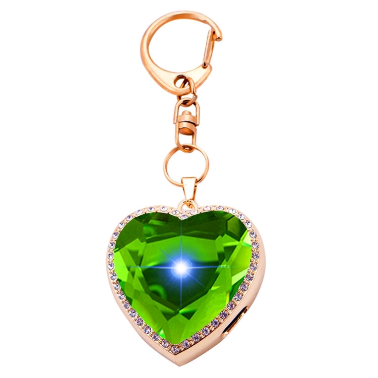 BN15 Heart Style Acrylic Diamond Gold Zinc Alloy Bluetooth V3.0 Smart Necklace & Pendant Anti Lost Alarm