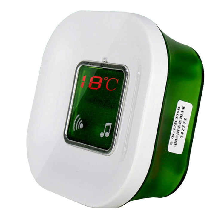 Waytronic 2 in 1 Intelligent Household Thermometer Display Home Wireless Melody Doorbell with LED Light, Receiver Distance: 120m