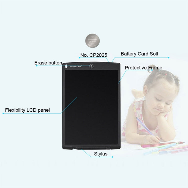 Howshow 12 inch LCD Pressure Sensing E-Note Paperless Writing Tablet / Writing Board