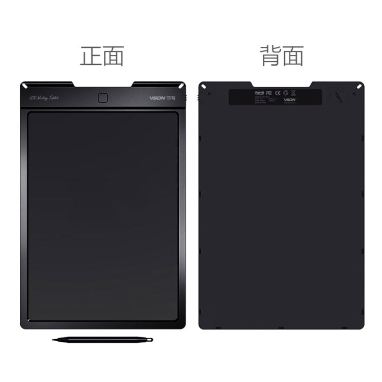WP9313 13 inch LCD Writing Tablet Handwriting Drawing Sketching Graffiti Scribble Doodle Board for Home Office Writing Drawing(Black)