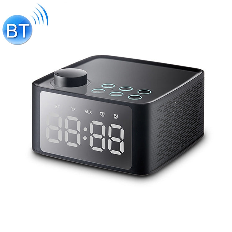 B1 Stereo Wireless Bluetooth Speaker with Mirror Display Screen, Support TF Card / AUX / U Disk / FM