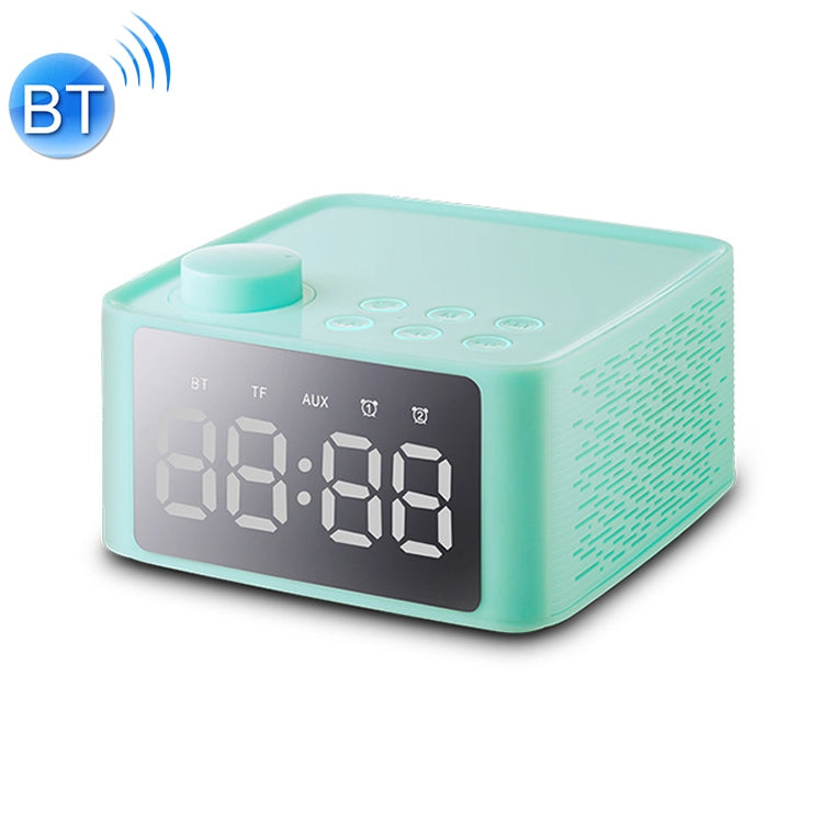B1 Stereo Wireless Bluetooth Speaker with Mirror Display Screen, Support TF Card / AUX / U Disk / FM