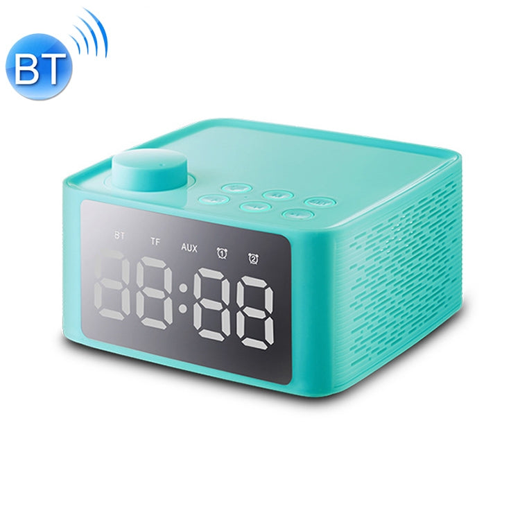 B1 Stereo Wireless Bluetooth Speaker with Mirror Display Screen, Support TF Card / AUX / U Disk / FM