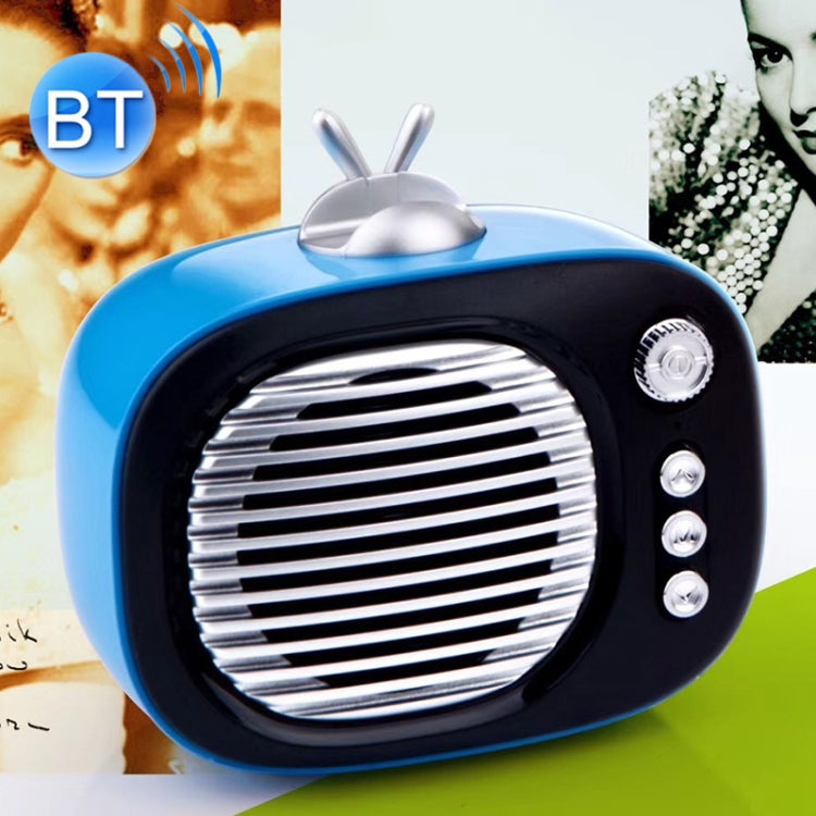 SV-001 Retro Mini Portable Wireless Bluetooth Speaker, Support TF Card