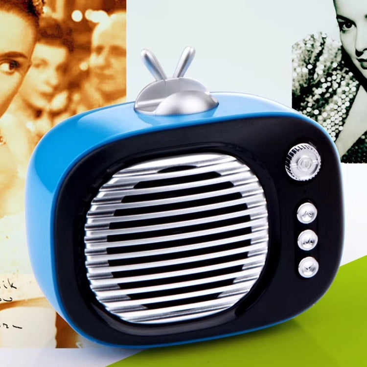 SV-001 Retro Mini Portable Wireless Bluetooth Speaker, Support TF Card