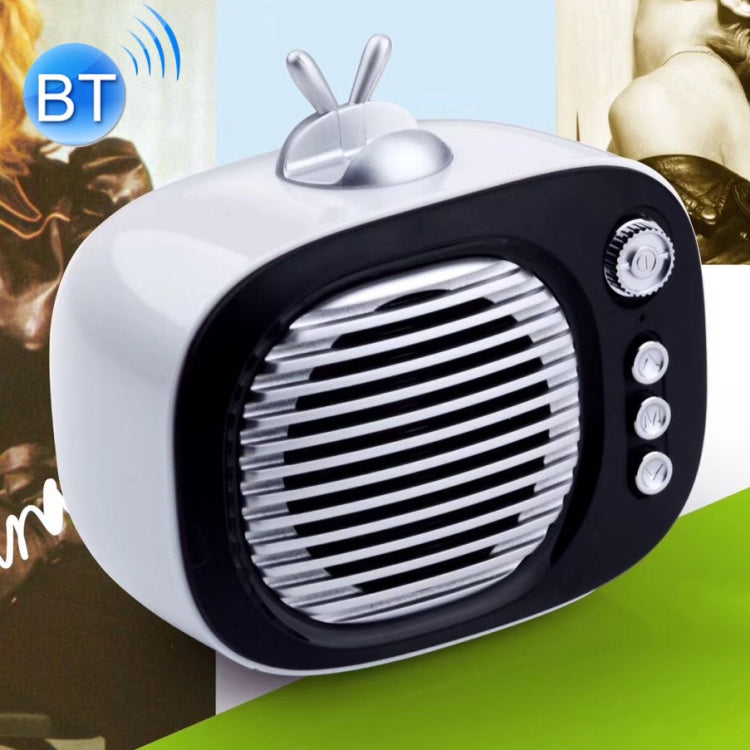 SV-001 Retro Mini Portable Wireless Bluetooth Speaker, Support TF Card
