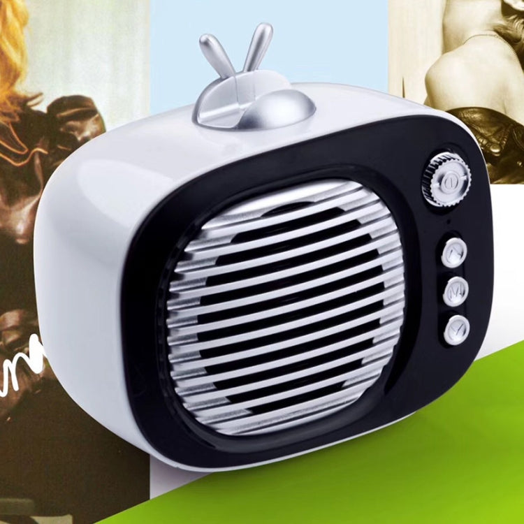 SV-001 Retro Mini Portable Wireless Bluetooth Speaker, Support TF Card