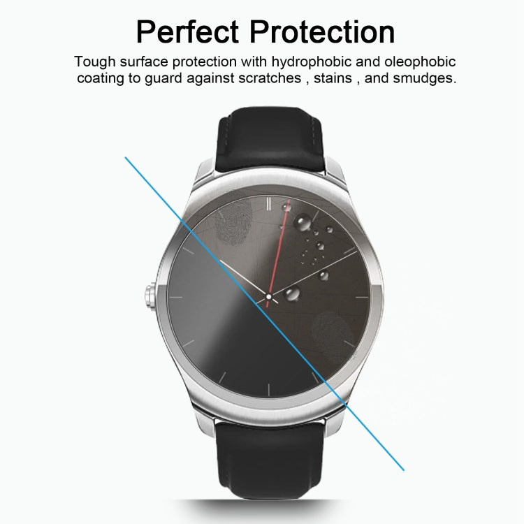 For Ticwatch2 Smart Watch Explosion-proof Tempered Glass Screen Film