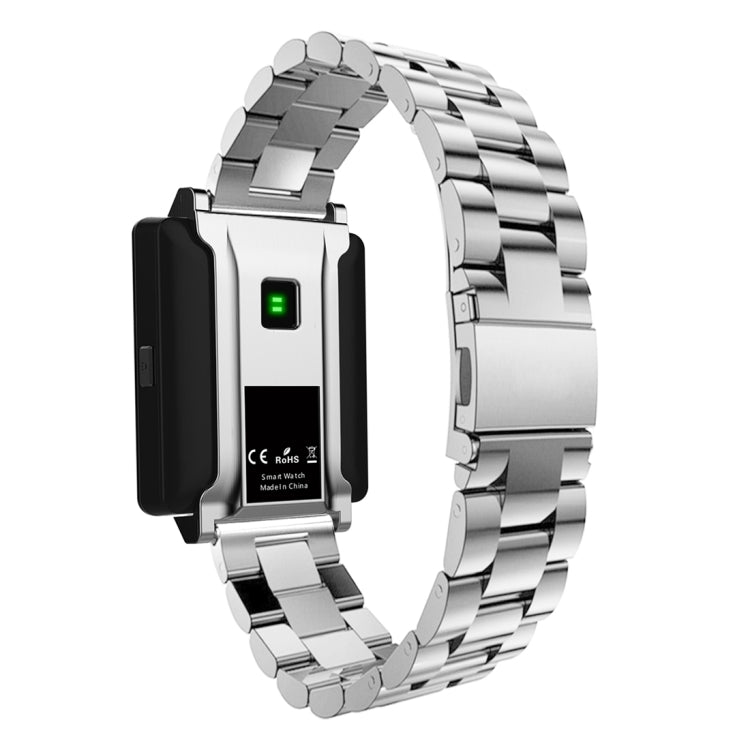 DTNO.1 G7 Smart Watch Phone, Life Waterproof, 1.54 inch 2.5D Screen, Heart Rate / Pedometer / Sedentary Reminder / Bluetooth / Remote Camera, Steel Watchband
