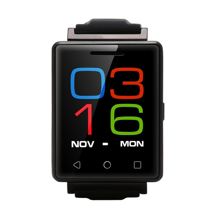 DTNO.1 G7 Smart Watch Phone, Life Waterproof, 1.54 inch 2.5D Screen, Heart Rate / Pedometer / Sedentary Reminder / Bluetooth / Remote Camera, Silicone Watchband
