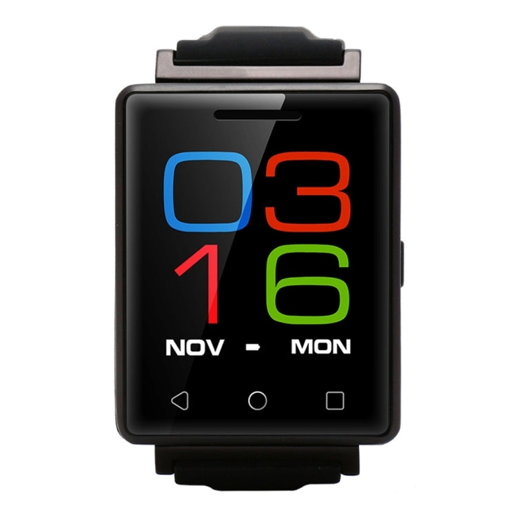 DTNO.1 G7 Smart Watch Phone, Life Waterproof, 1.54 inch 2.5D Screen, Heart Rate / Pedometer / Sedentary Reminder / Bluetooth / Remote Camera, Silicone Watchband