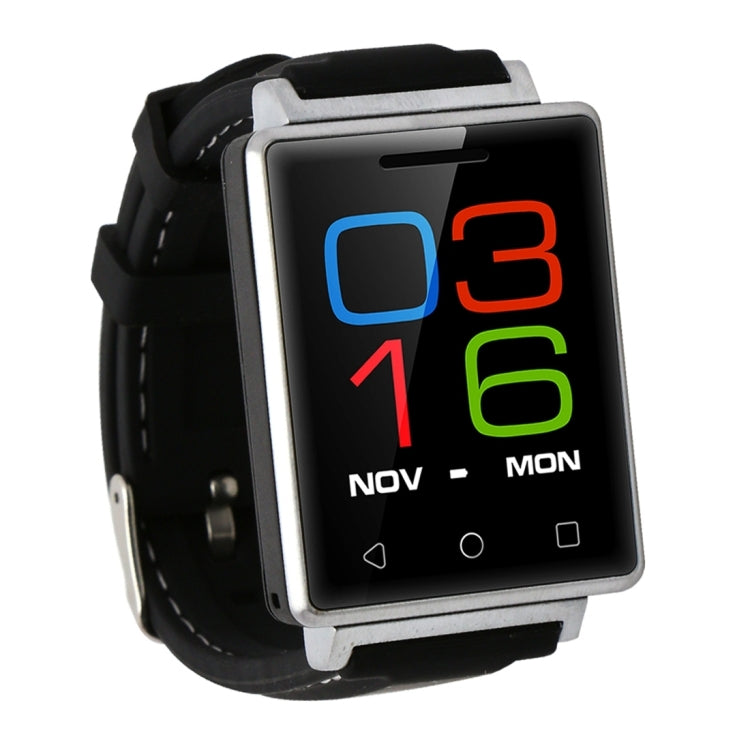 DTNO.1 G7 Smart Watch Phone, Life Waterproof, 1.54 inch 2.5D Screen, Heart Rate / Pedometer / Sedentary Reminder / Bluetooth / Remote Camera, Silicone Watchband