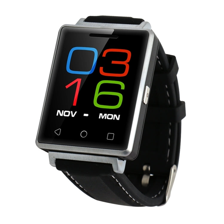DTNO.1 G7 Smart Watch Phone, Life Waterproof, 1.54 inch 2.5D Screen, Heart Rate / Pedometer / Sedentary Reminder / Bluetooth / Remote Camera, Silicone Watchband