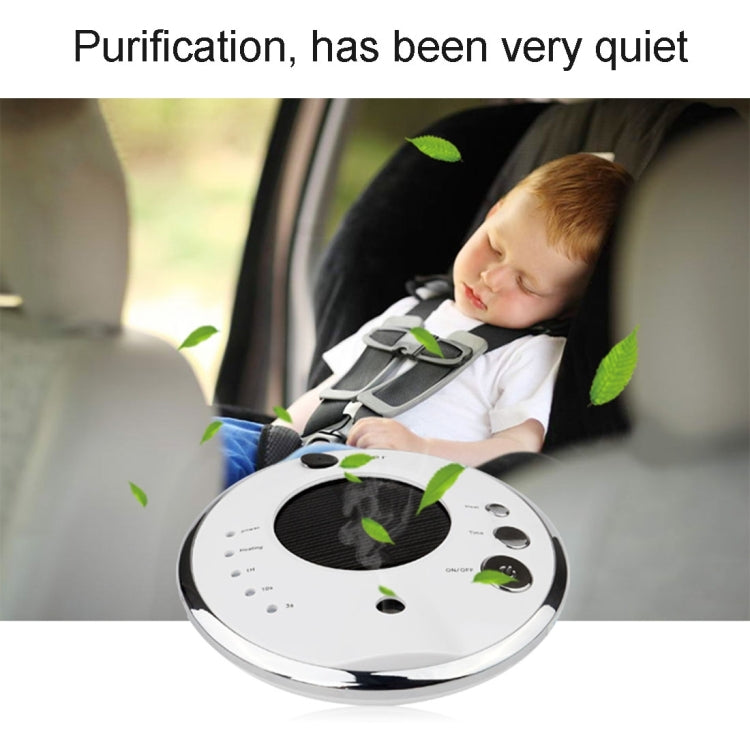 UFO-1 Solar Power Aromatherapy Air Purifier Humidifier Ionizer Oxygen Bar with Car Charger for Home / Office / Car