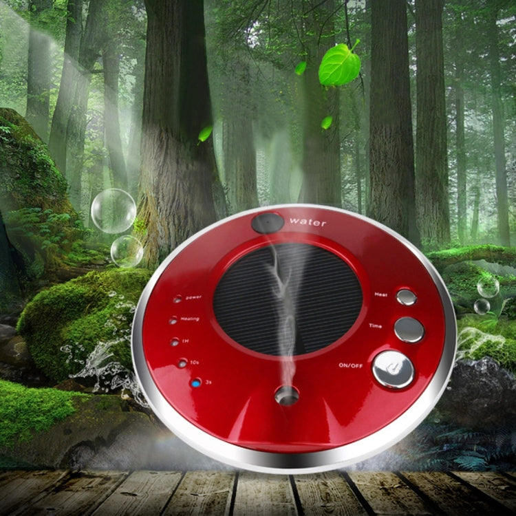 UFO-1 Solar Power Aromatherapy Air Purifier Humidifier Ionizer Oxygen Bar with Car Charger for Home / Office / Car