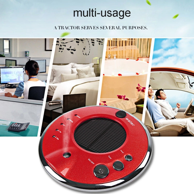 UFO-1 Solar Power Aromatherapy Air Purifier Humidifier Ionizer Oxygen Bar with Car Charger for Home / Office / Car