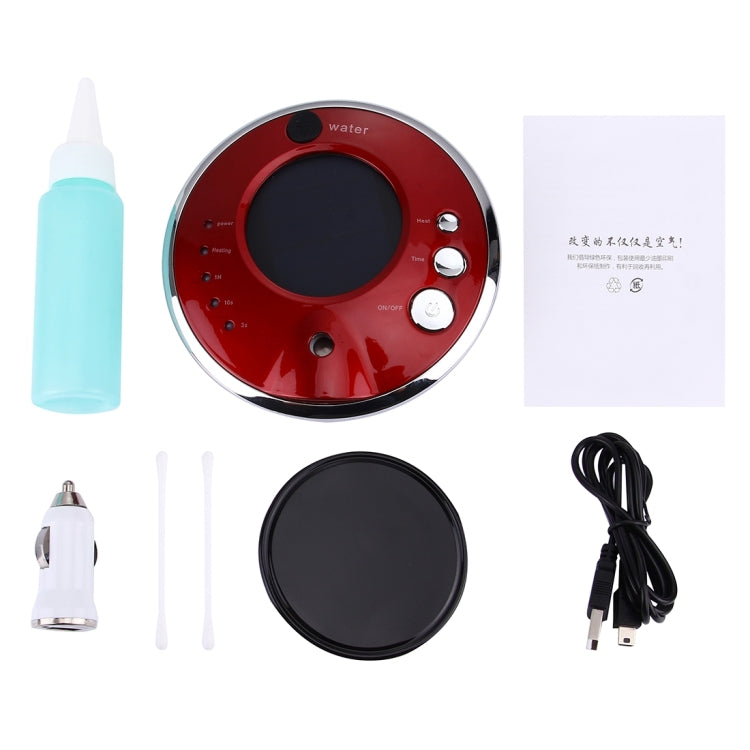 UFO-1 Solar Power Aromatherapy Air Purifier Humidifier Ionizer Oxygen Bar with Car Charger for Home / Office / Car