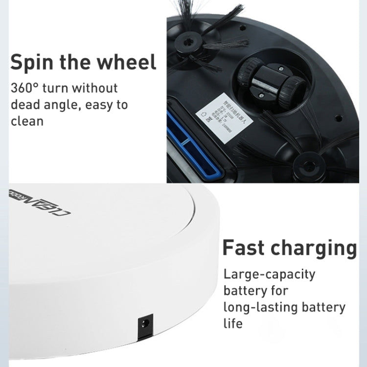 S11 Intelligent Sweeper Quad-motor Automatic Sweeping Robot Cleaning Machine(White)