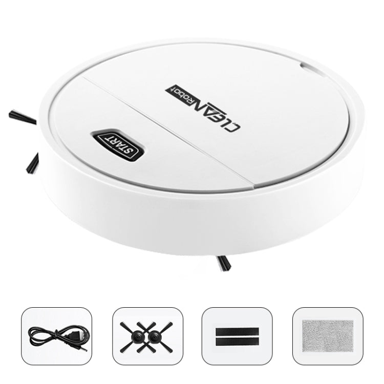 S17 Intelligent Sweeper Automatic Sweeping Robot Cleaning Machine (White)