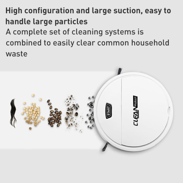 S17 Intelligent Sweeper Automatic Sweeping Robot Cleaning Machine (White)