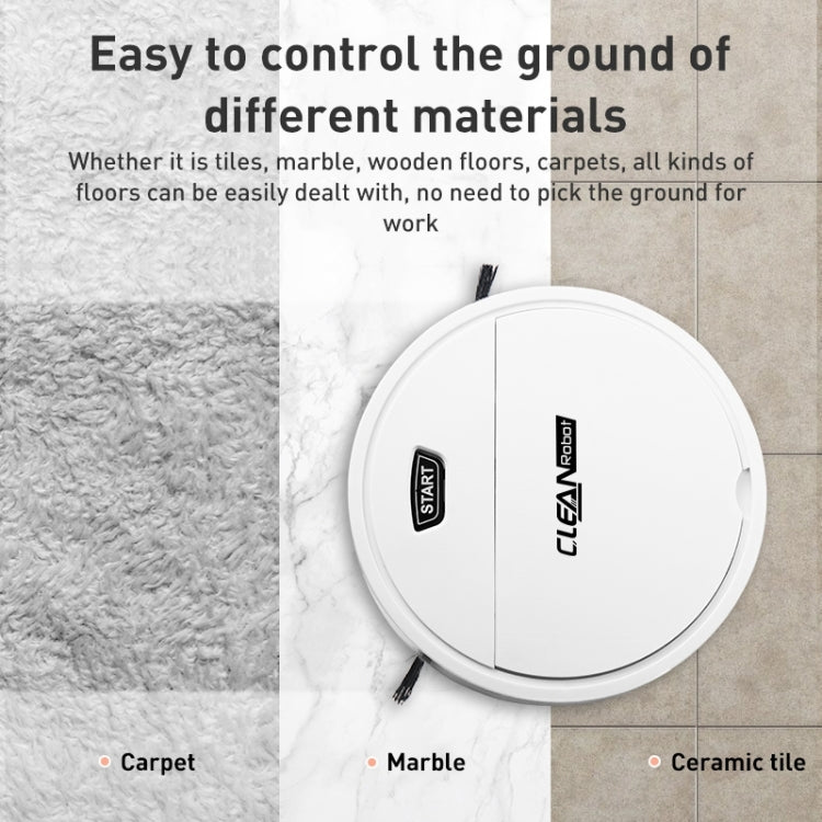S17 Intelligent Sweeper Automatic Sweeping Robot Cleaning Machine (White)