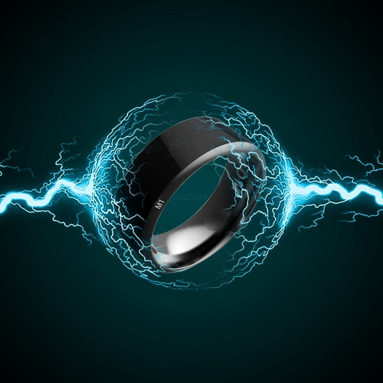JAKCOM R3 Metallic Glass Smart Ring, Waterproof & Dustproof, Health Tracker, Wireless Sharing, Inner Perimeter: 70mm