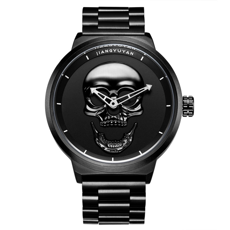 JIANGYUYAN 1739 Men Fashion & Casual Quartz Wrist Watch with Stainless Steel Band