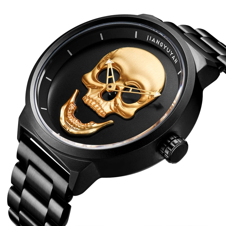 JIANGYUYAN 1739 Men Fashion & Casual Quartz Wrist Watch with Stainless Steel Band