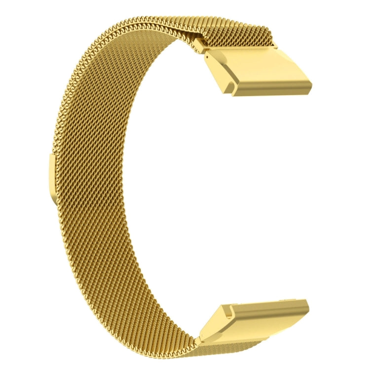 For Garmin Fenix 7S Milanese Watch Band