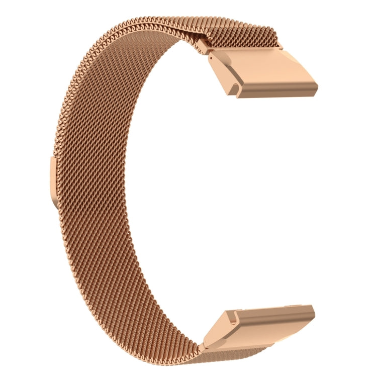 For Garmin Fenix 7S Milanese Watch Band