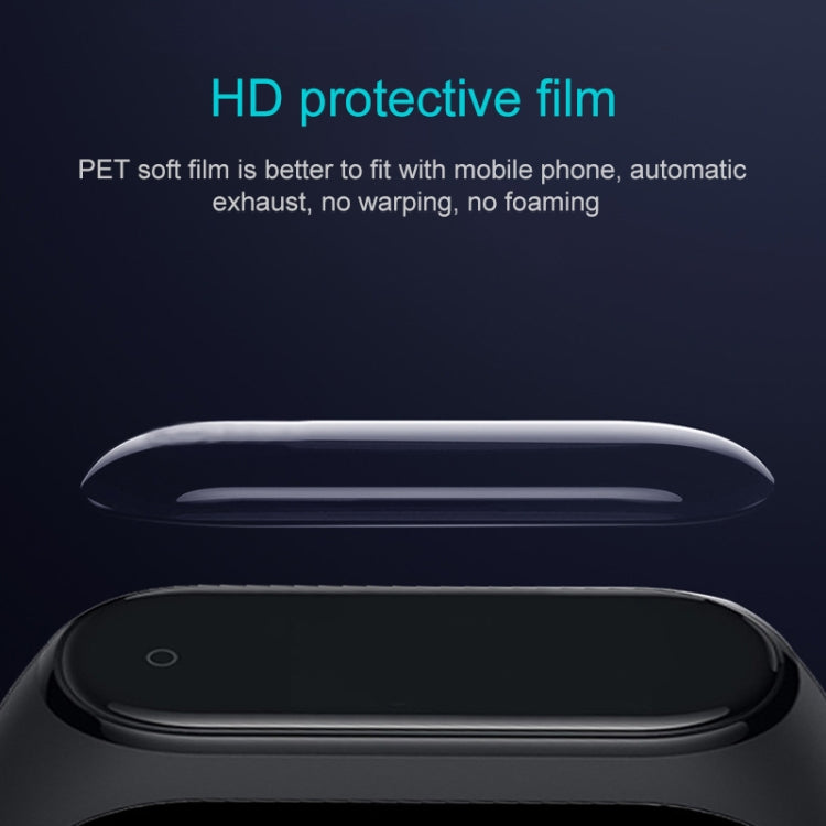 10 PCS Explosion-proof TPU Soft Full Screen Protective Film for Xiaomi Mi Band 4