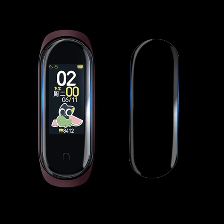 10 PCS Explosion-proof TPU Soft Full Screen Protective Film for Xiaomi Mi Band 4