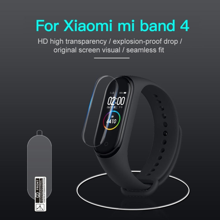 Explosion-proof TPU Soft Full Screen Protective Film for Xiaomi Mi Band 4
