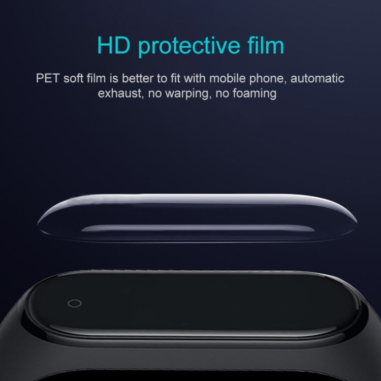 Explosion-proof TPU Soft Full Screen Protective Film for Xiaomi Mi Band 4